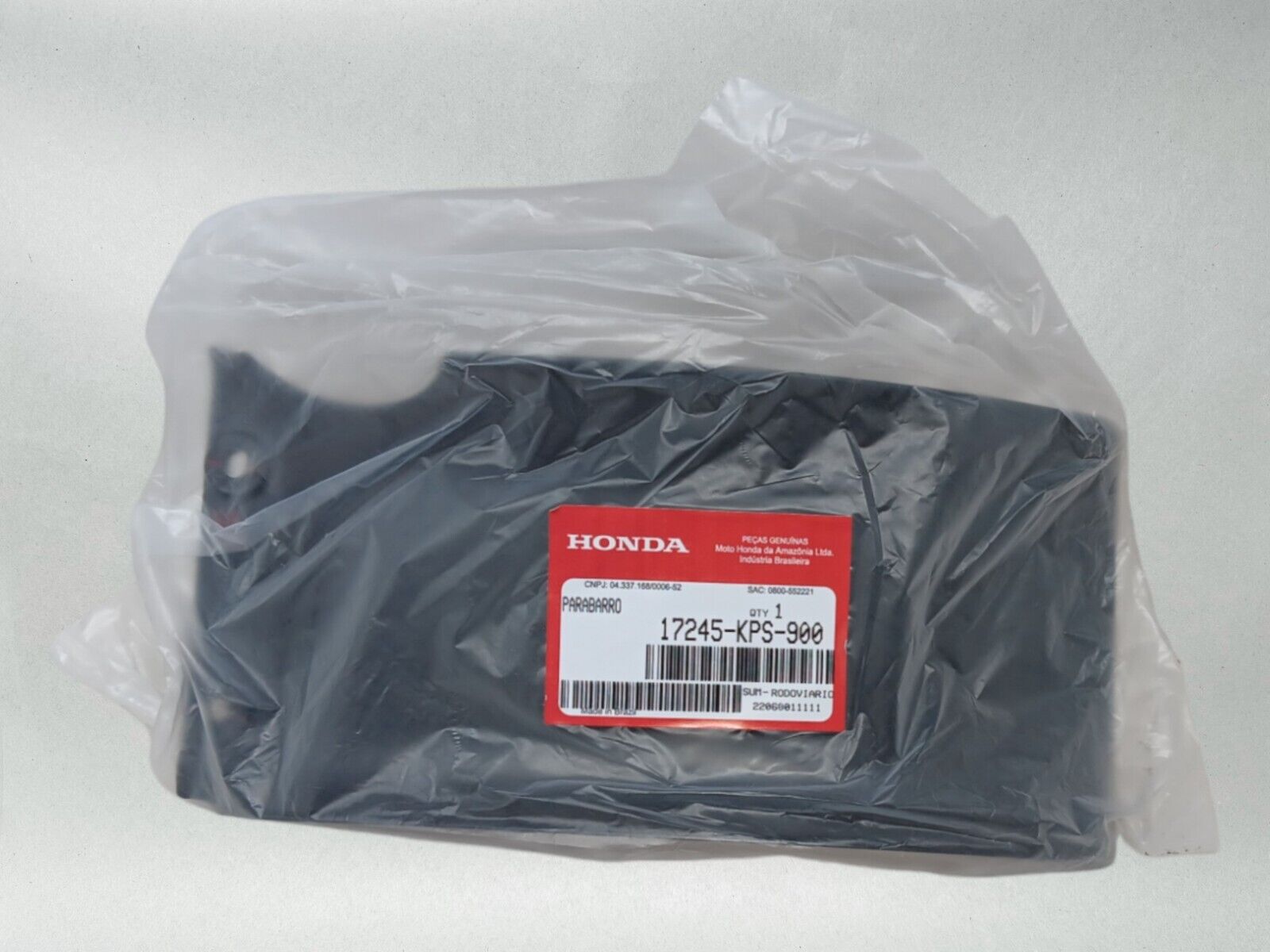 Honda Genuine OEM Authentic Rear Mud Flap Splash Guard 17245-KPS-900