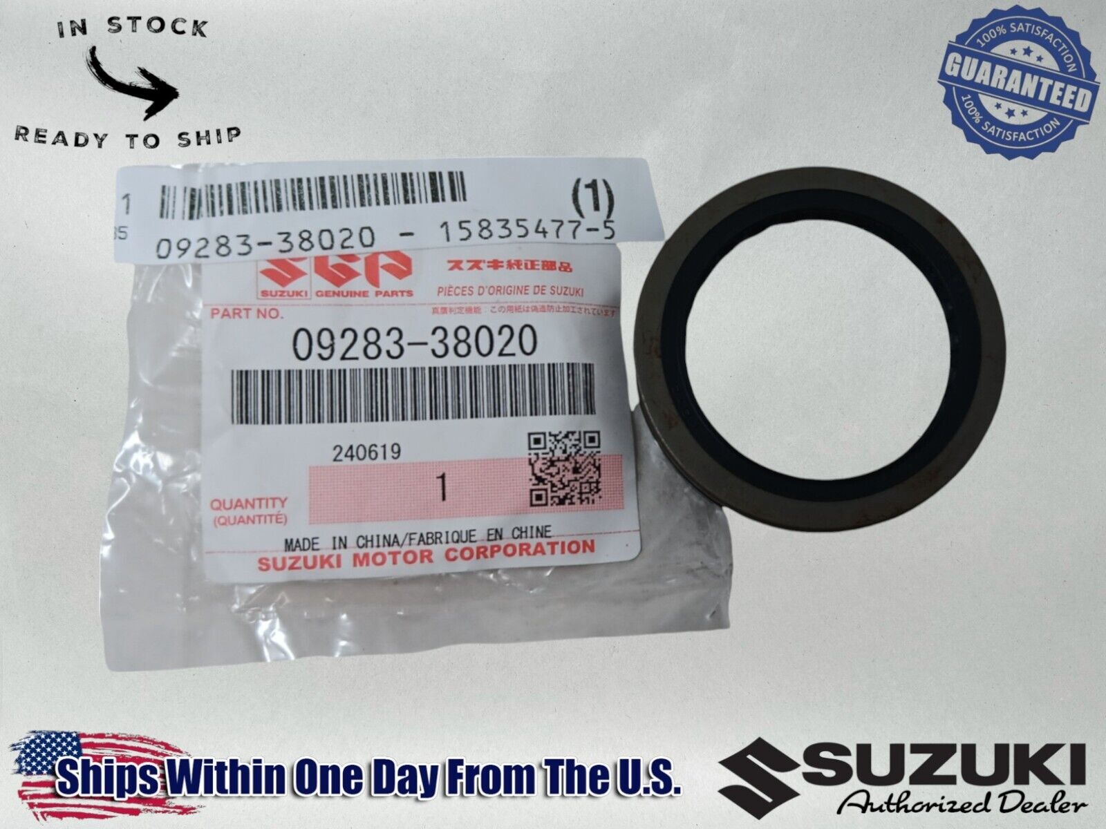Suzuki OEM Drive Shaft Seal Tl1000R Tl1000S Vstrom 1000 Sv1000 - 09283-38020