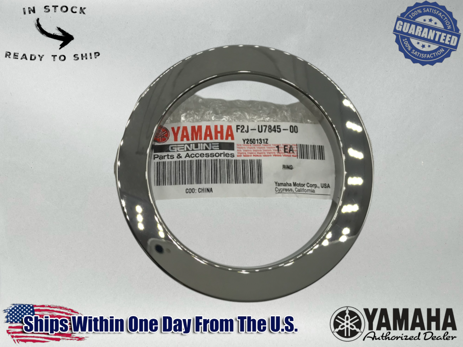 Yamaha Genuine OEM Authentic Ring F2J-U7845-00-00