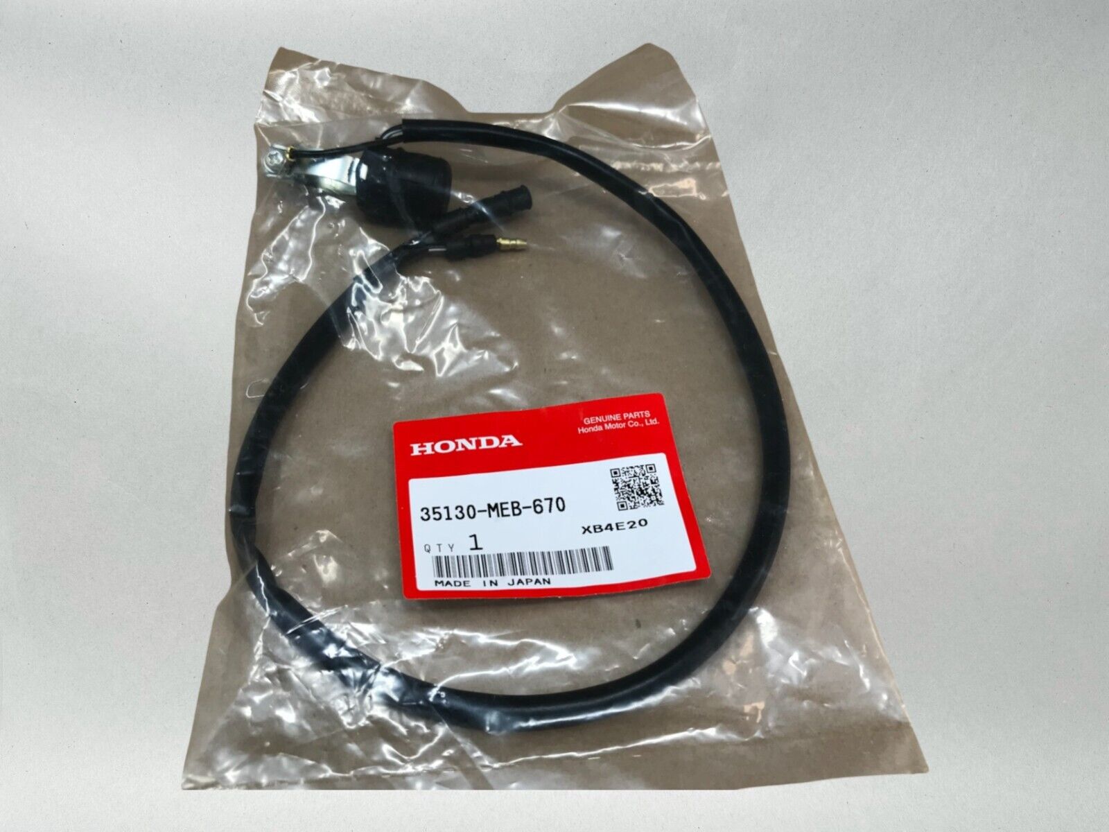 Honda OEM Stop Kill Switch Assembly 2002-2009 CRF250R CRF450R 35130-MEB-670