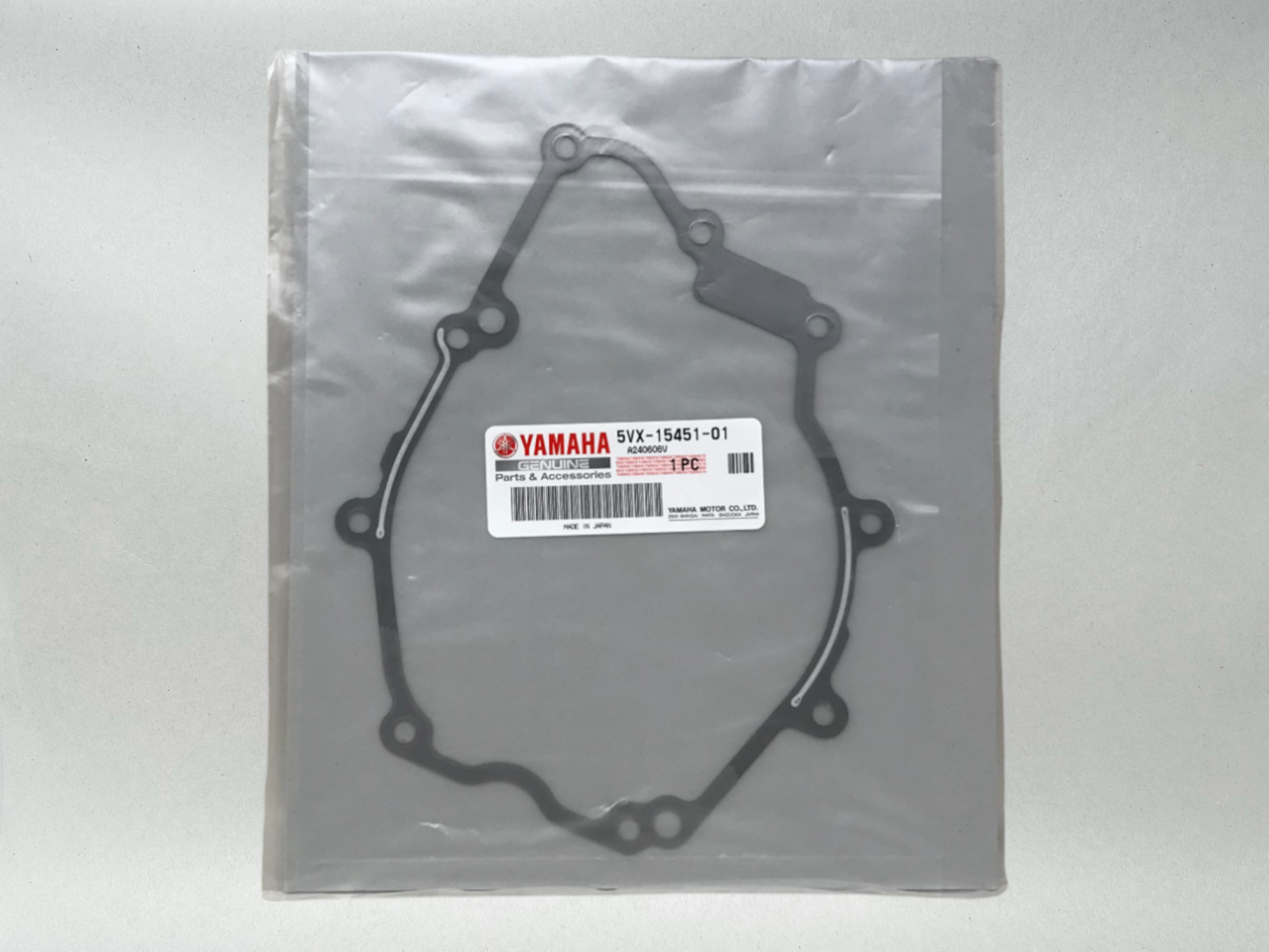 Yamaha Genuine OEM Authentic Stator Ignition Cover Gasket 5VX-15451-01-00