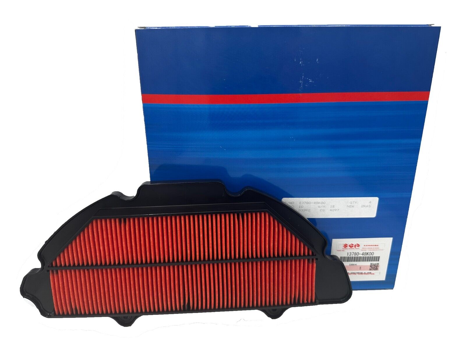 Suzuki Genuine OEM Air Filter 13780-48K00