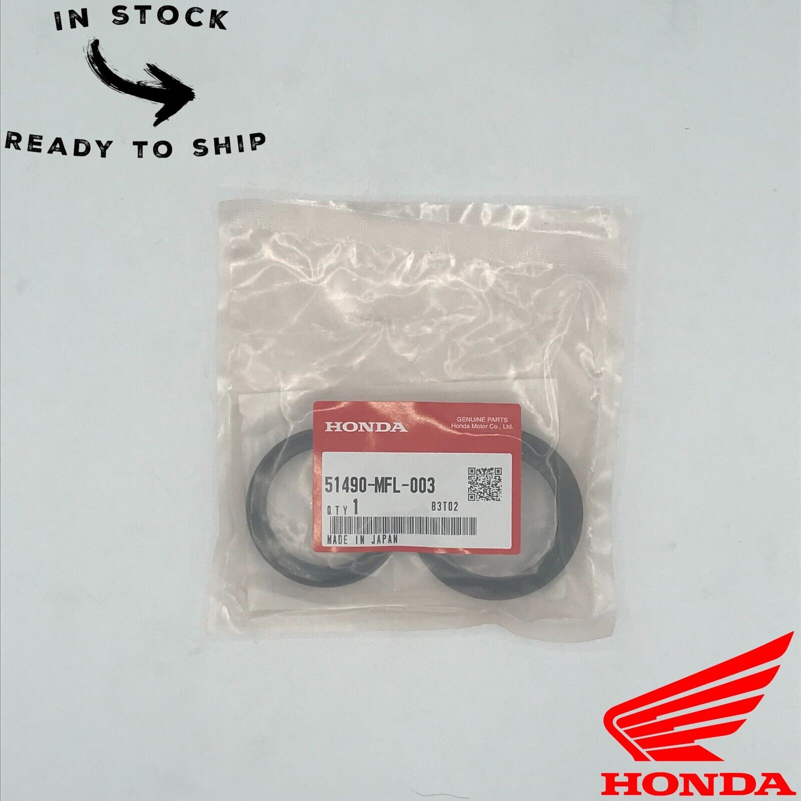 Genuine OEM Honda Fork Dust Oil Seal 51490-MFL-003