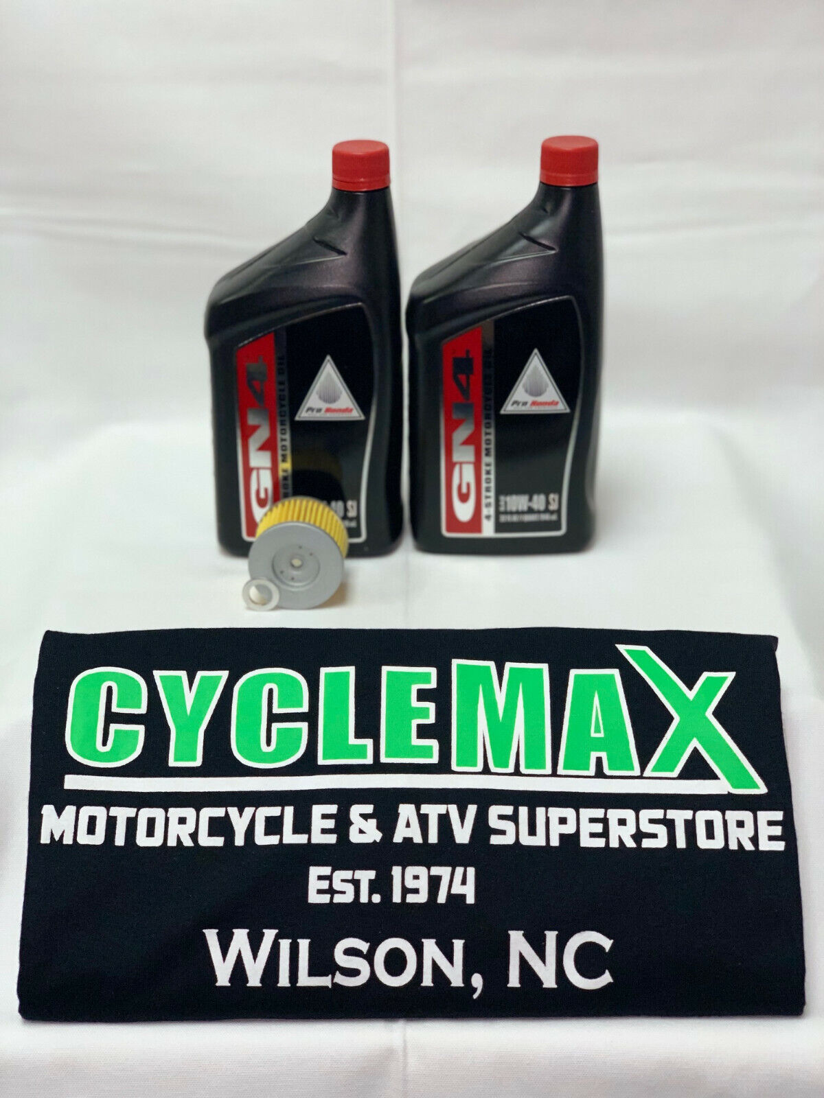 Honda Oil Change Kit 1985 to 1987 GN4 10W40 - Fits: Honda TRX 250 UTILITY