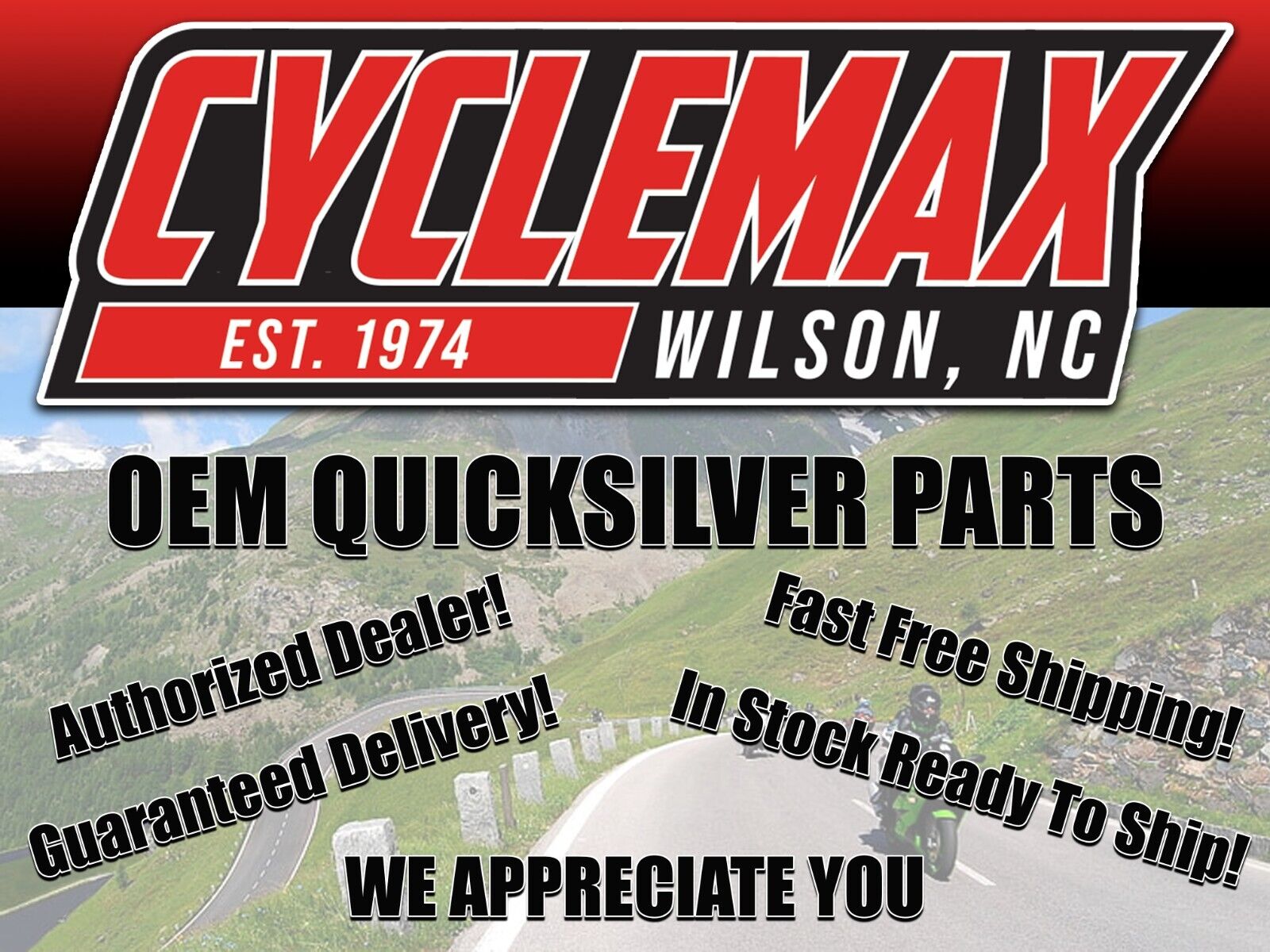 Quicksilver OEM Oil Filter Mariner Force Fits 75/90/115 hp OB 877761Q01-6PACK