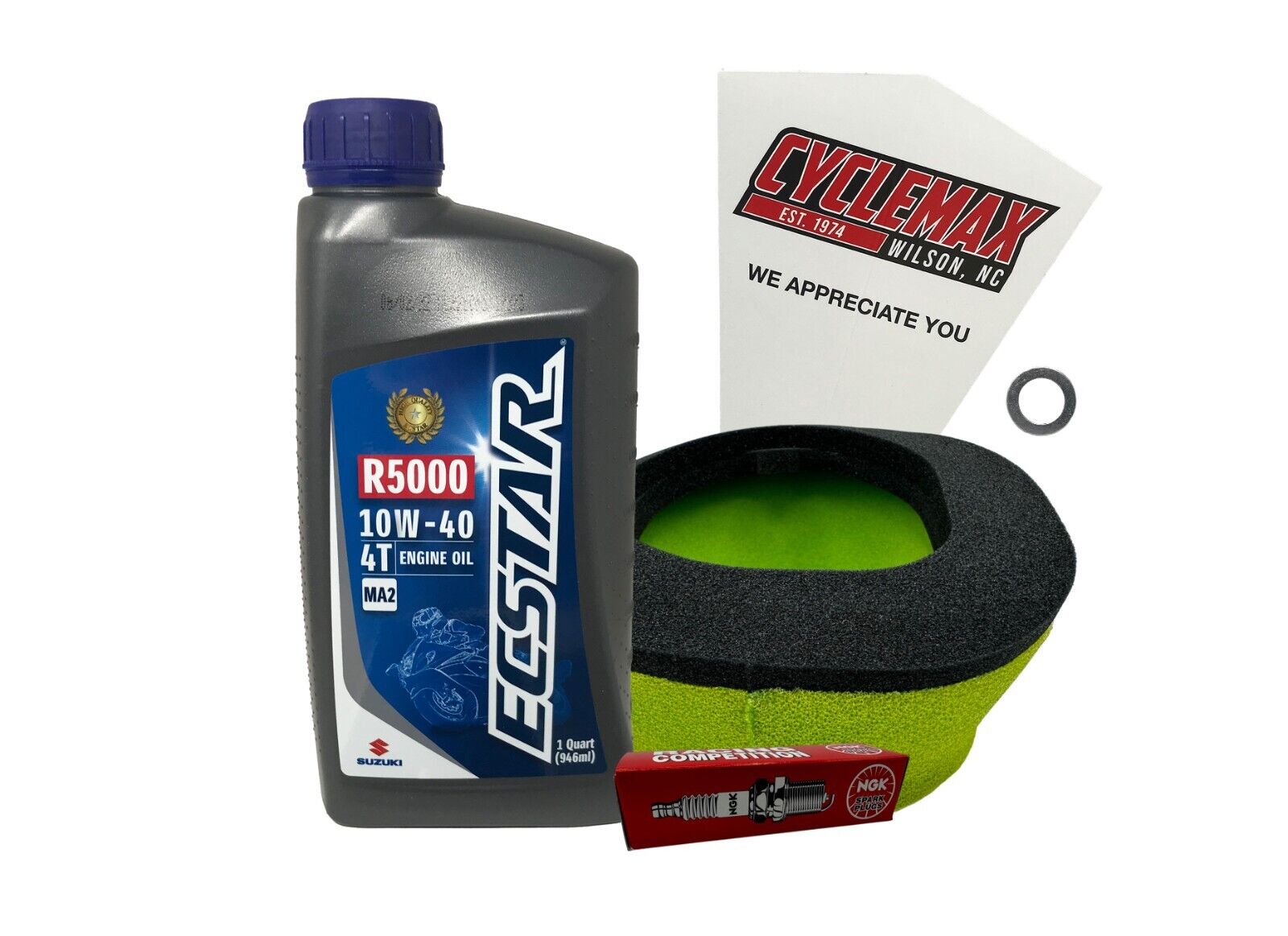 Cyclemax Standard Tune Up Kit w/ Spark Plug fits 2007-2008 Suzuki RM-250
