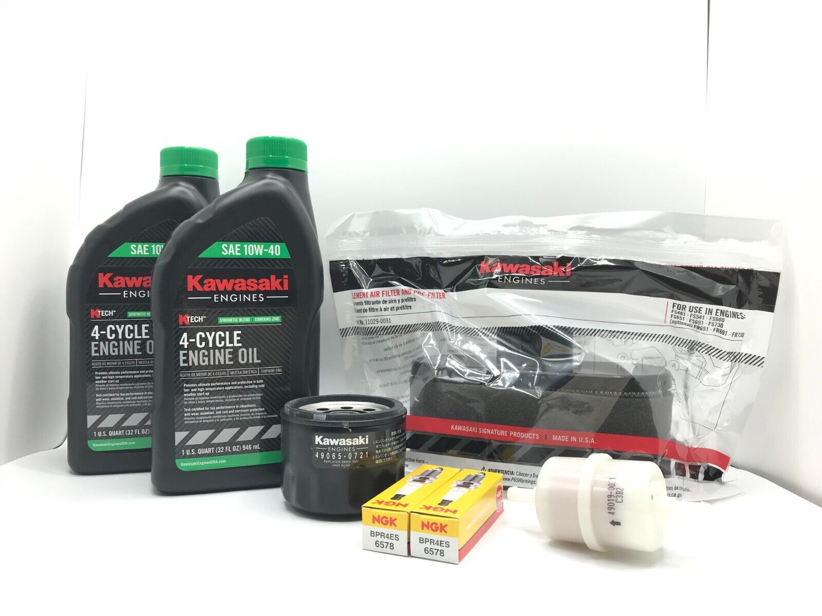 Kawasaki OEM Tune Up Kit #99969-6543 for FR651V FR691V FR730V & All FS Engines