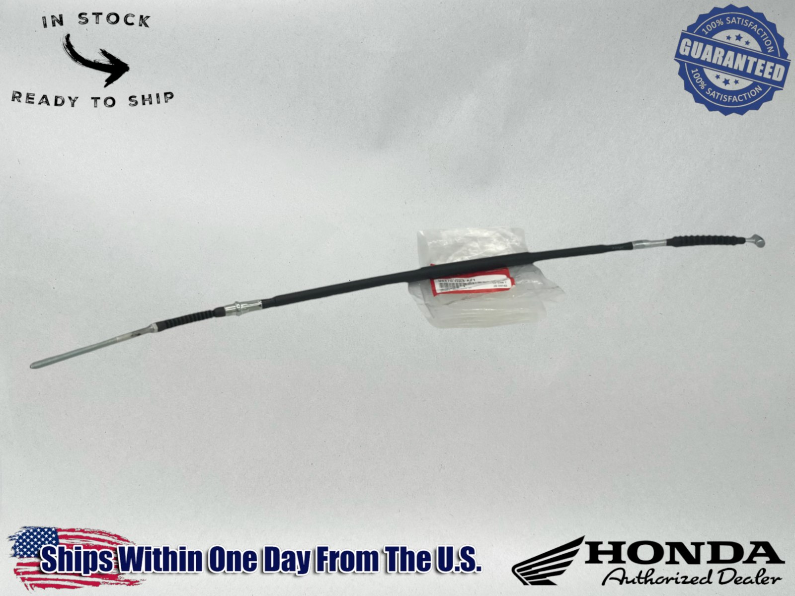 Honda Genuine OEM Foot Brake Cable 43470-HR3-A21 TRX420 Rancher 2014-21