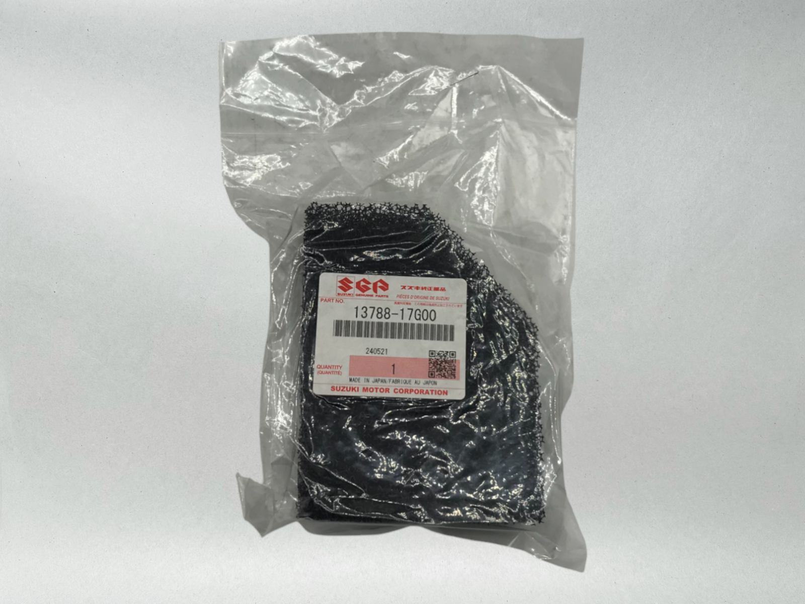 Suzuki Genuine OEM BREATHER FILTER 2003-08 SV650 SV650S SV650 ABS 13788-17G00