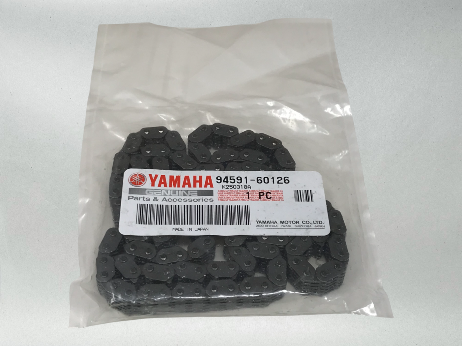 Yamaha Genuine OEM 2009-14 YZFR1 YZF R1 YZF-R1 CAM TIMING CHAIN 94591-60126-00