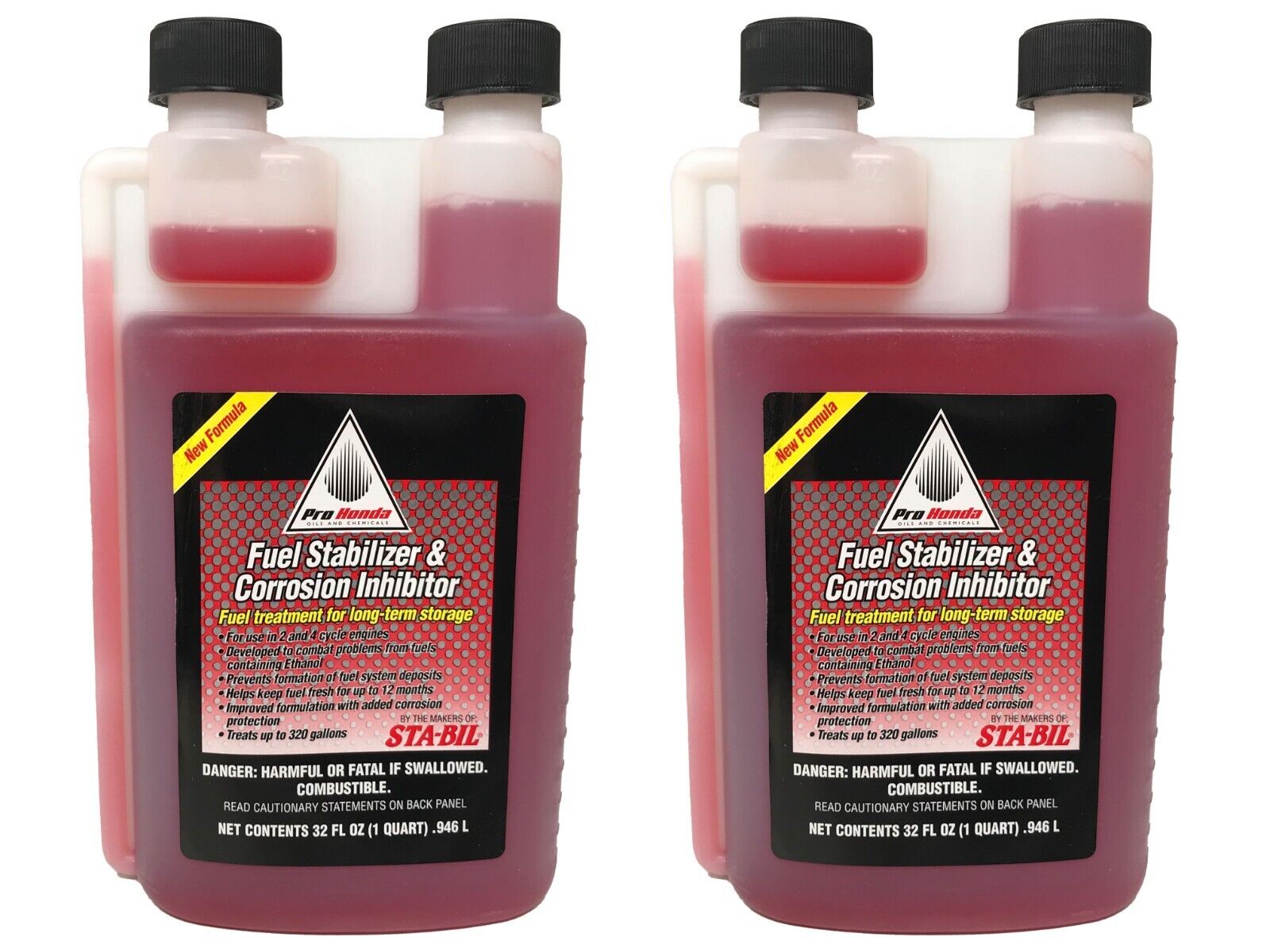 Honda Genuine OEM Fuel Stabilizer & Corrosion Inhibitor 08732-3200 - 2 Pack