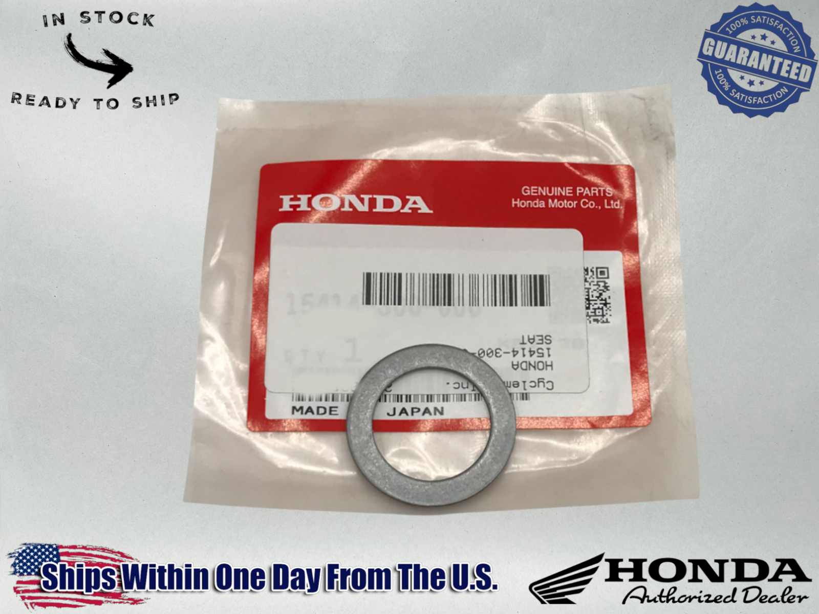 Honda Genuine OEM Oil Filter Spring Washer-15414-300-000 - CB350F CB400F CB550