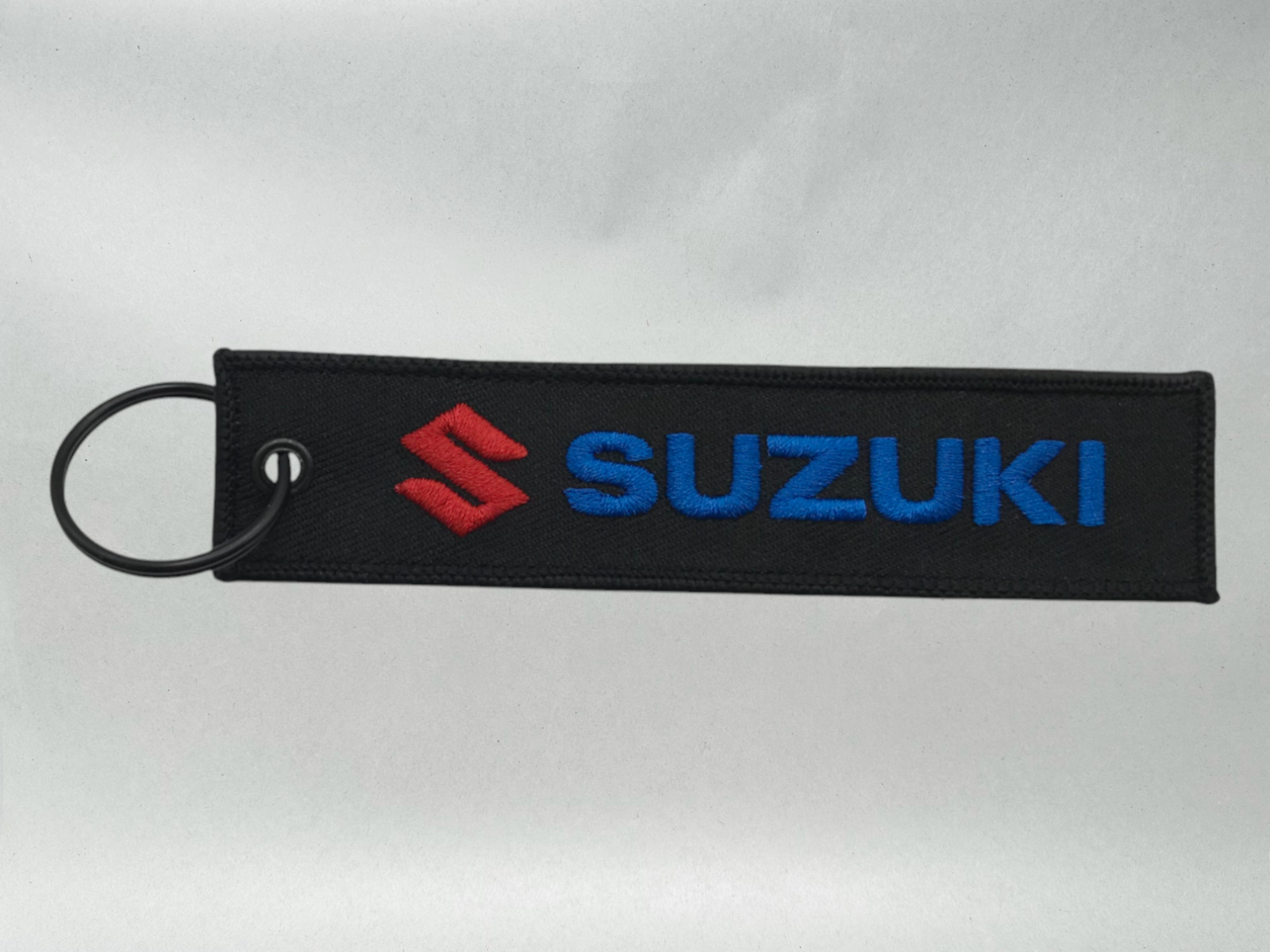 Suzuki Genuine OEM S LOGO WOVEN KEY CHAIN RED BLUE BLACK 990A0-19089-010