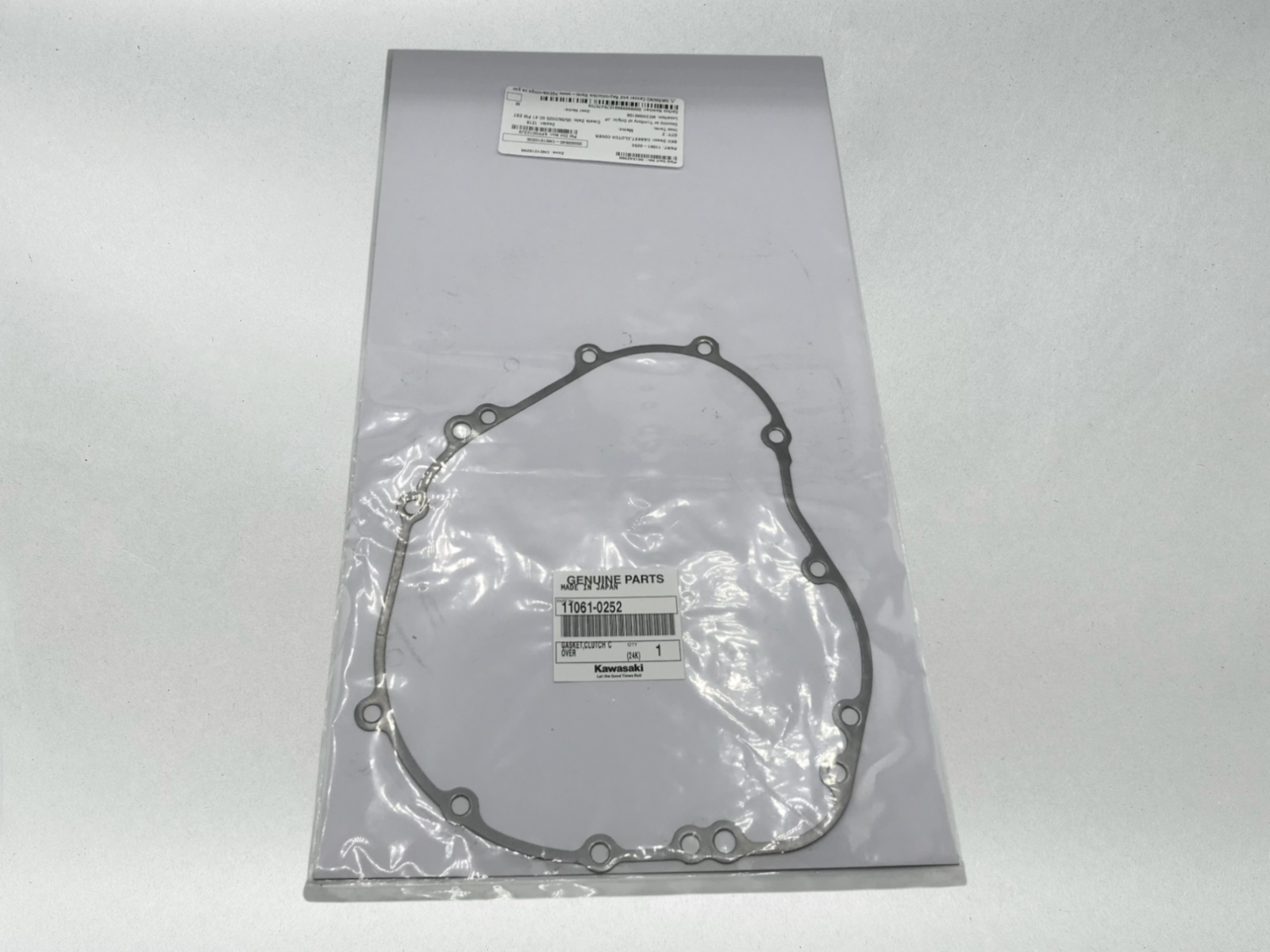 Kawasaki Genuine OEM 2007-25 NINJA ZX-6R CLUTCH COVER GASKET 11061-0252