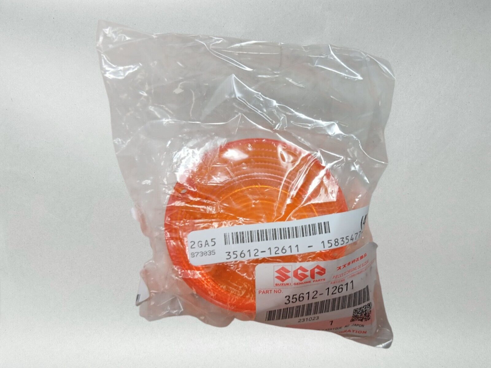 Suzuki Genuine OEM Authentic Turn Signal Lens 35612-12611