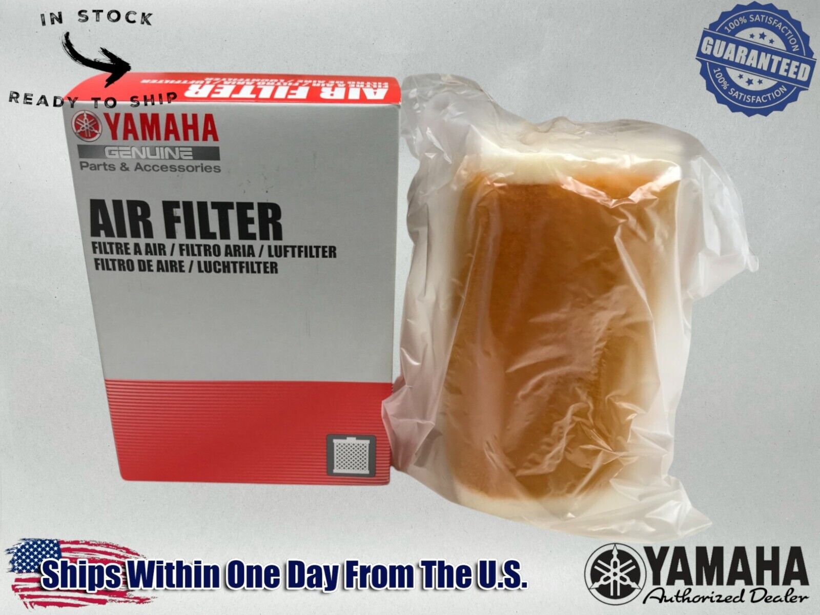 Yamaha Genuine Air filter element DT100 DT175 DT 100 175 1974-1976 437-14451-08