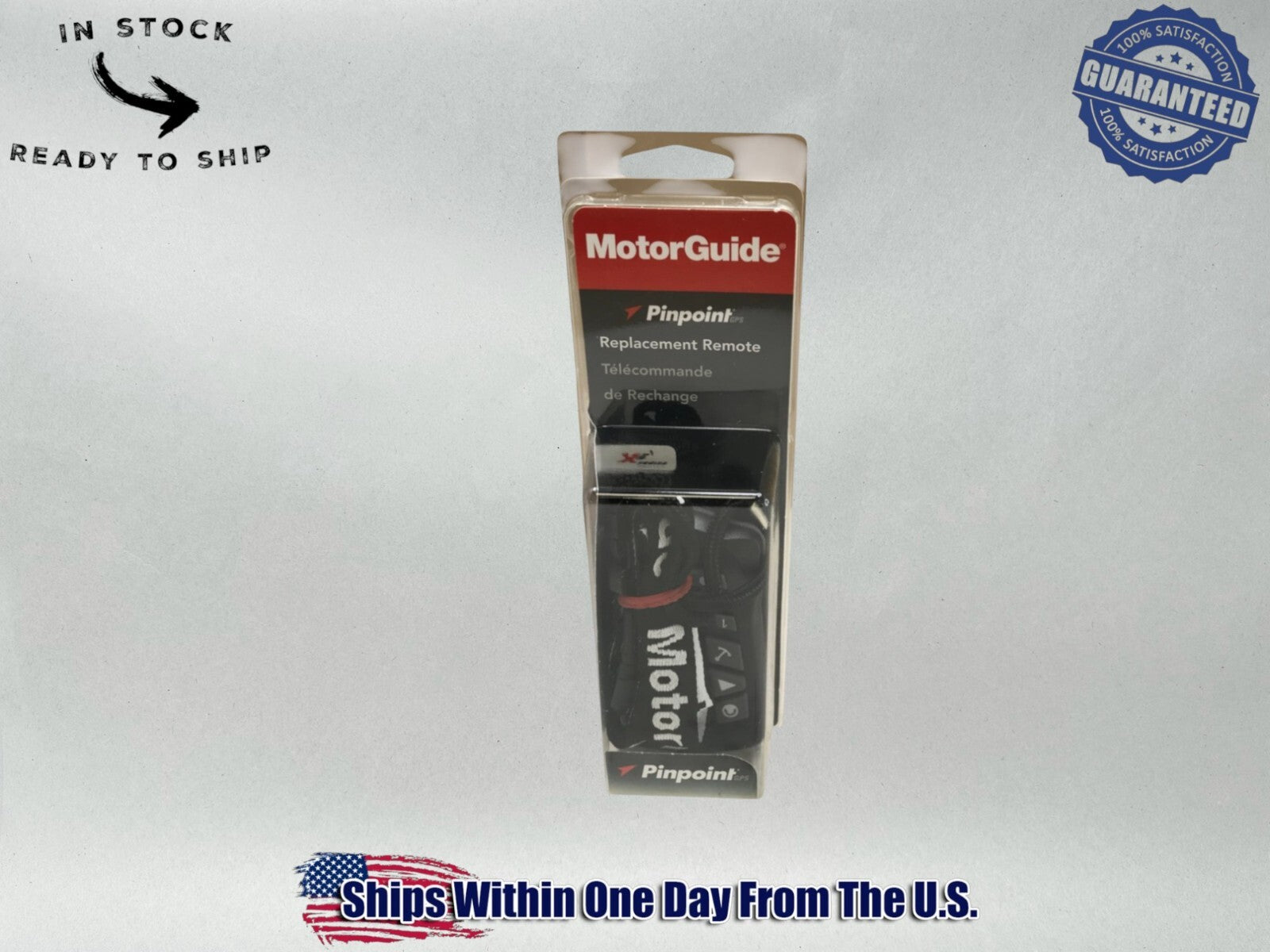 Mercury Genuine OEM Authentic MotorGuide PinPoint GPS Remote 8M0092071