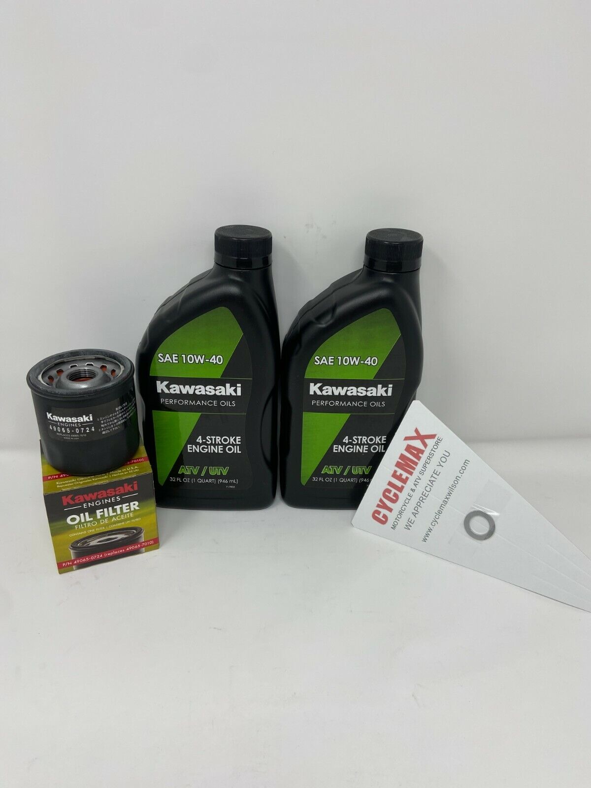 OEM Kawasaki Mule 600 610 SX KAF 400 Oil Change Kit