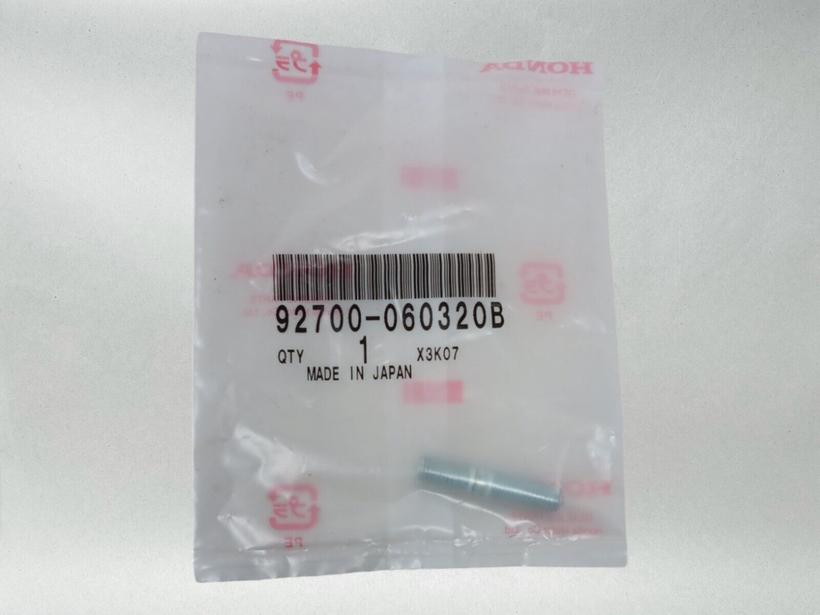 Honda OEM Authentic Cylinder Head Exhaust Studs Muffler Mounts 92700-06032-0B