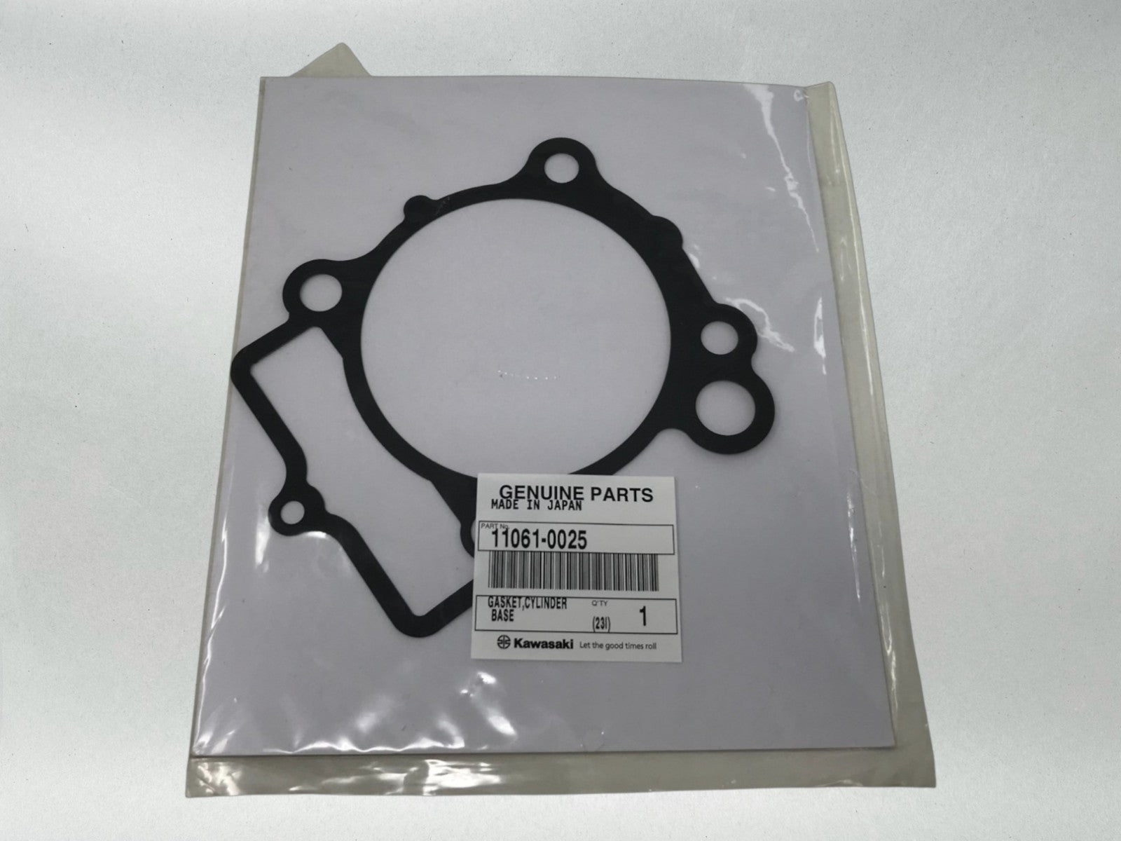Kawasaki Genuine OEM Authentic KX250F 2004-2008 CYLINDER BASE GASKET 11061-0025