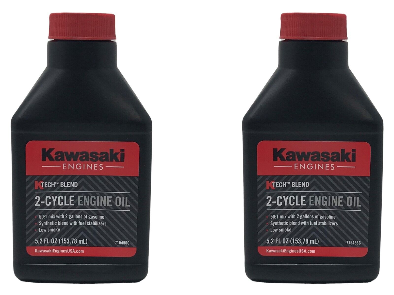 Kawasaki Engines Genuine OEM 5.2 FL OZ 2-Cycle Engine Oil 99969-6083 - 2 Pack