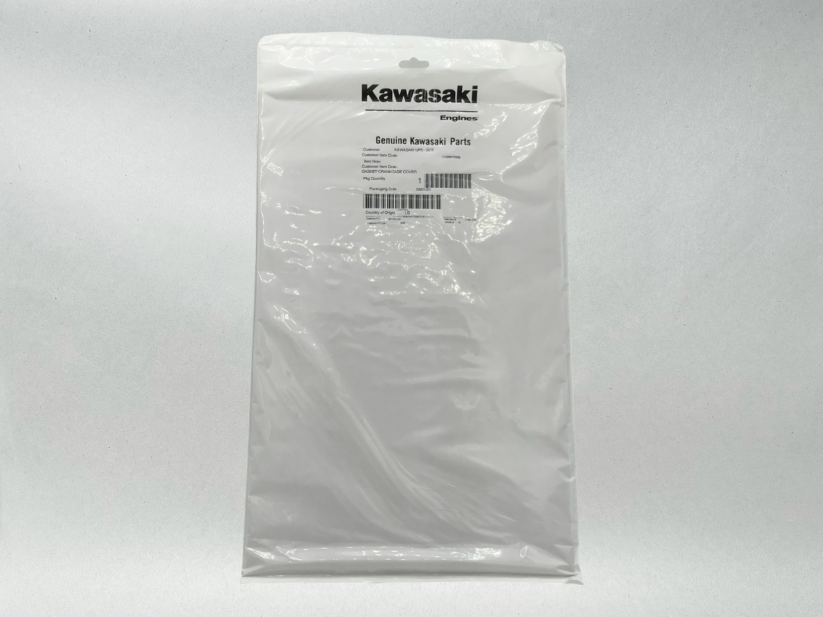 KAWASAKI OEM CRANKCASE COVER GASKET FH451V FH500V FH541V FH580V 12C1 11060-7008
