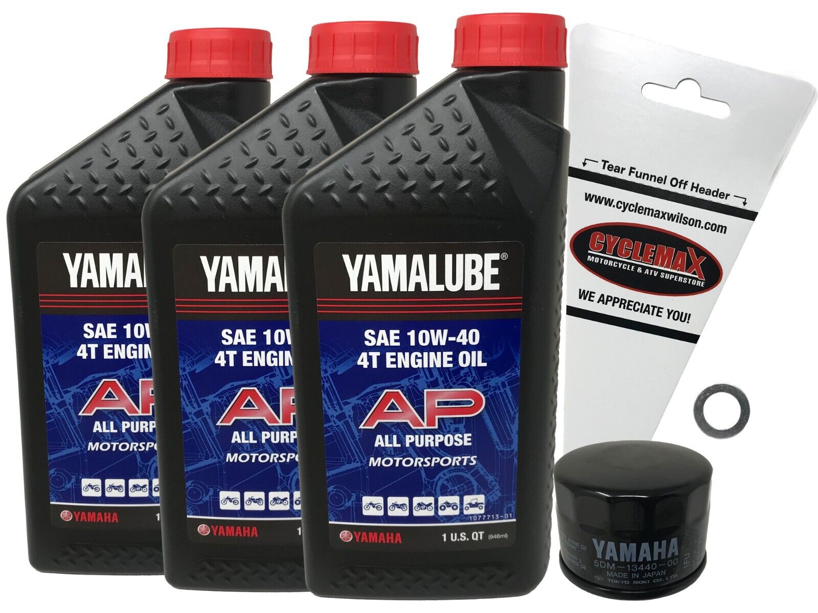 Yamaha Genuine 2016-2018 Kodiak 700 Oil Change Kit
