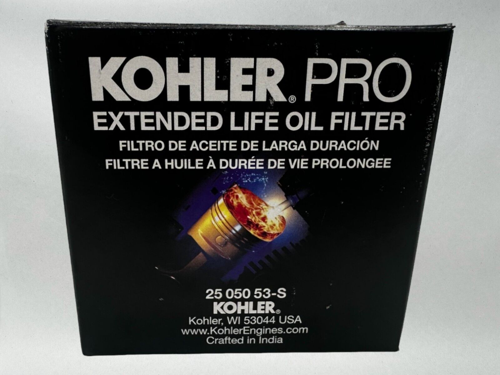 Kohler Genuine OEM Extended Life 300 Hour Oil Filter 25 050 53-S 4 Pack