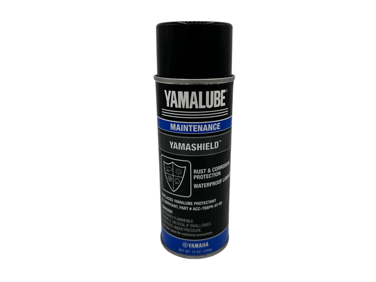 Yamaha Genuine OEM Yamalube 12 Oz. Yamashield Can ACC-YAMSH-LD-00 - 2 Pack