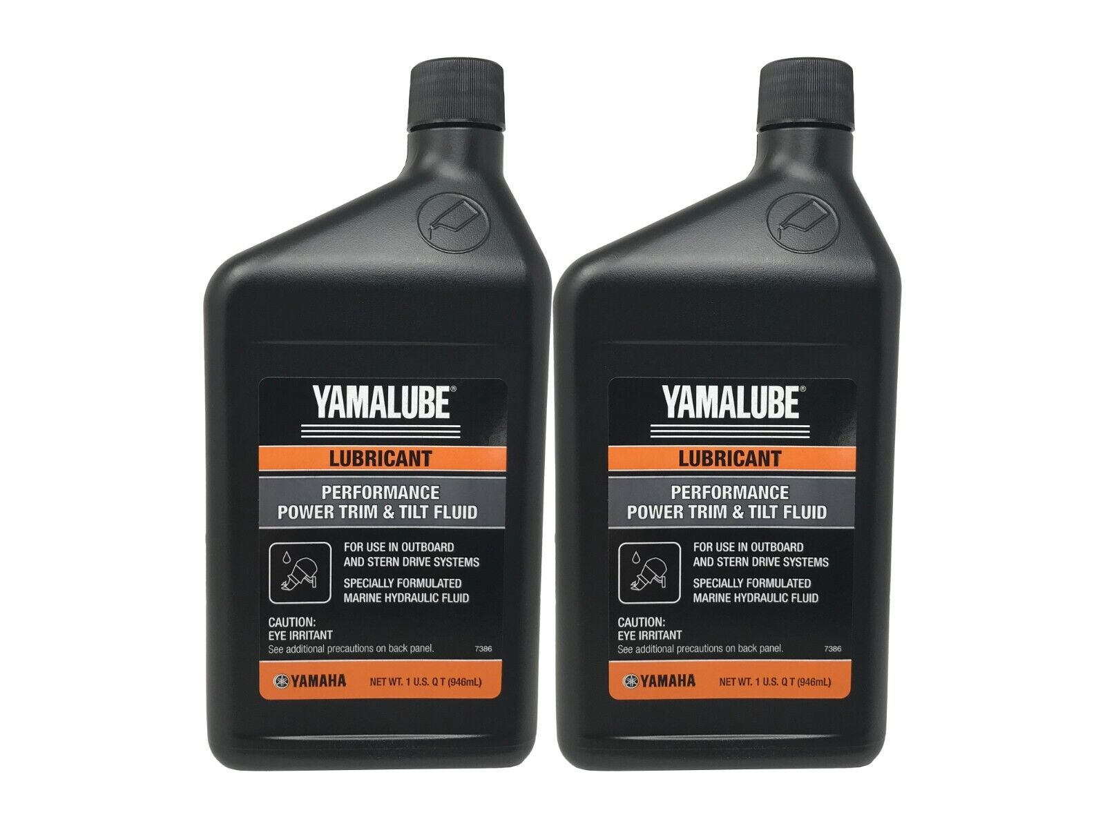 Yamaha Genuine OEM Performance Power Trim & Tilt Fluid ACC-PWRTR-MF-32 - 2 Pack
