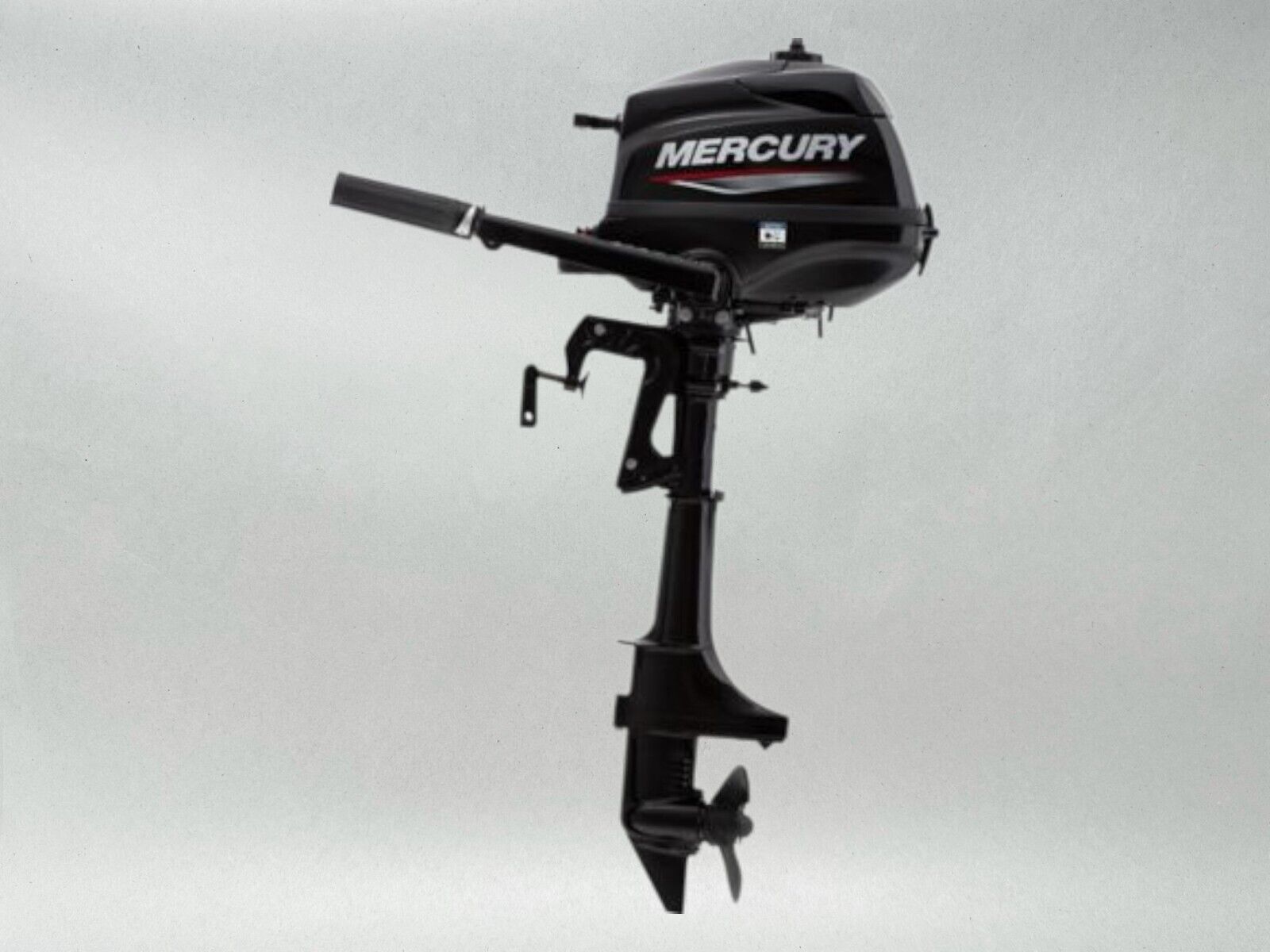 Mercury 3.5hp Tiller FourStroke Outboard Motor, 15" Shaft Model ME 3.5 MH 4S