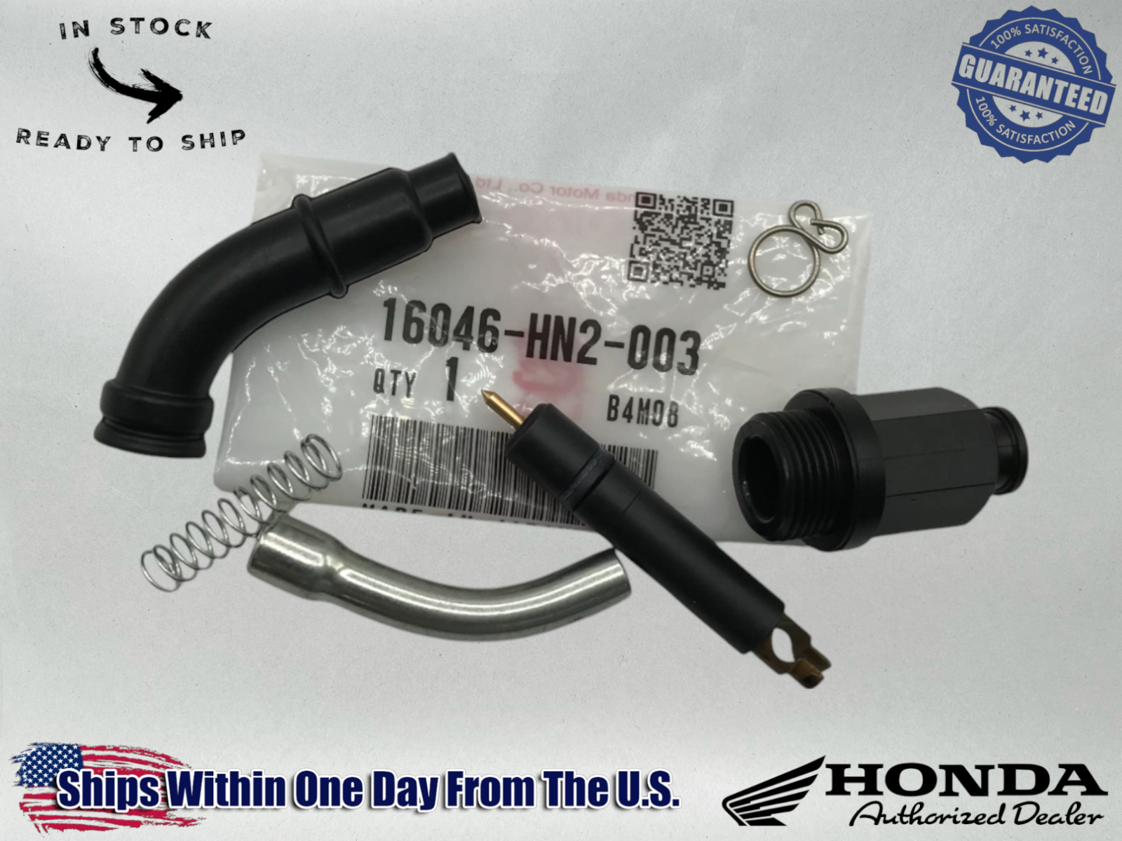 Honda OEM Authentic Choke Starter Plunger Kit 16046-HN2-003