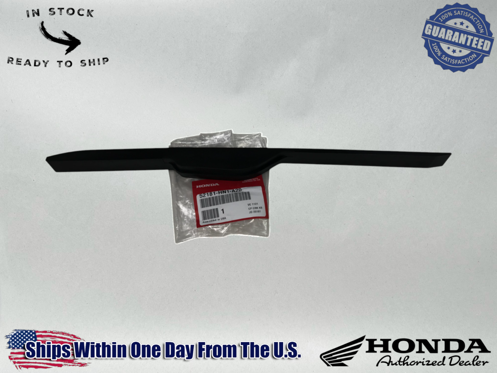 Honda Genuine OEM TRX400EX TRX450R TRX450ER Chain Guide Slider 52181-HN1-A20
