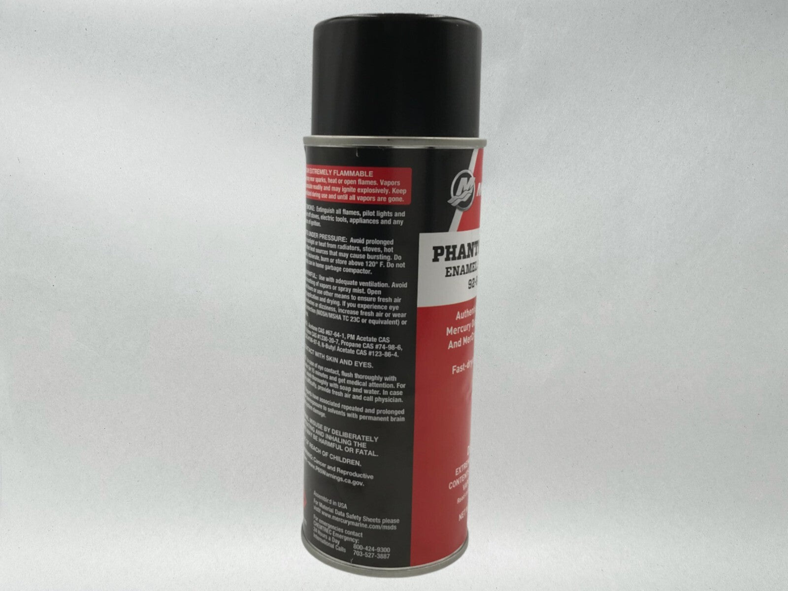 Mercury Genuine OEM Authentic Phantom Black Spray Paint 12 OZ 92-8028781 2 Pack