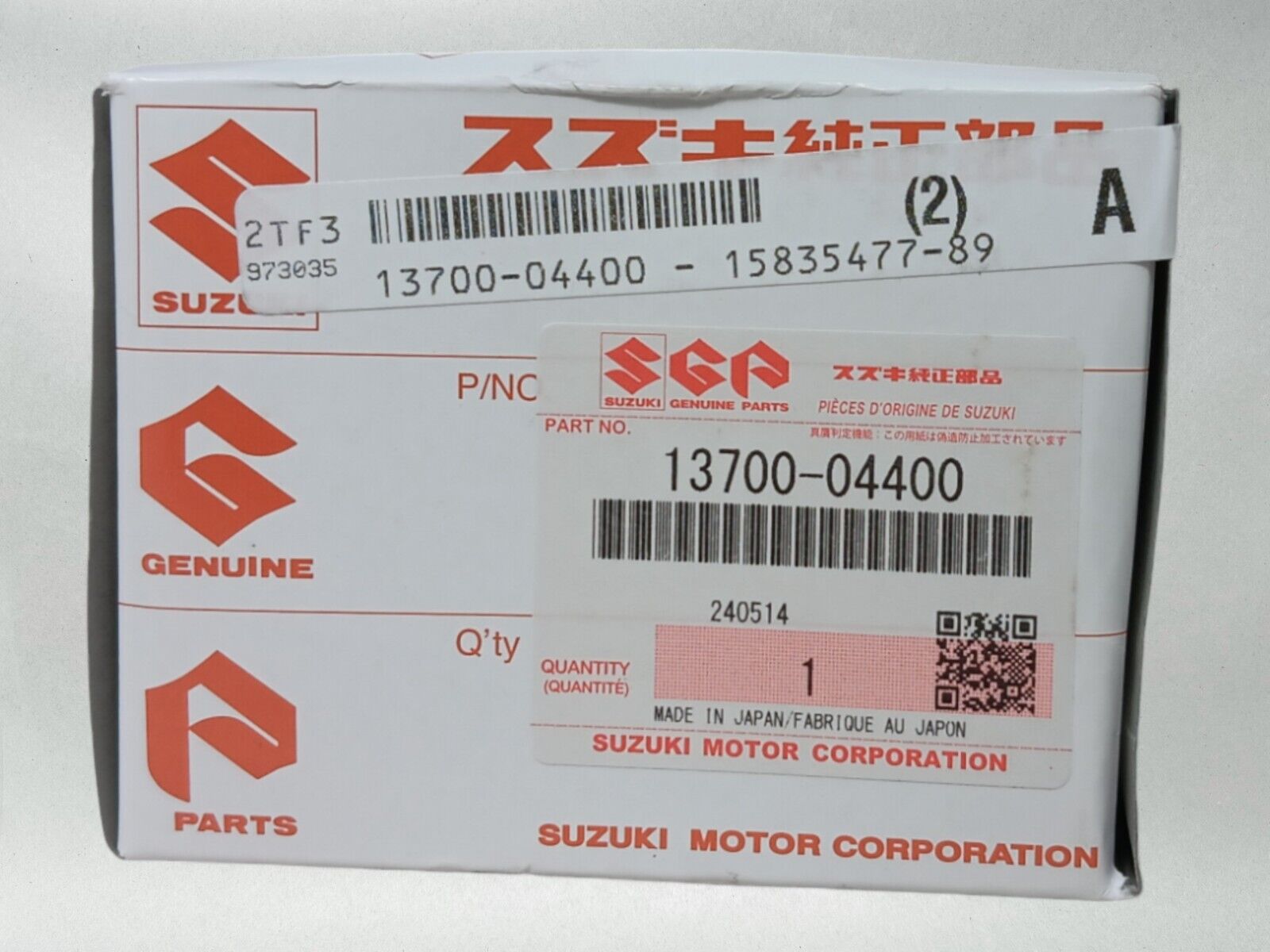 Suzuki OEM Jr50 Lt50 Alt50 Jr Lt Alt 50Air Filter Cleaner Box 13700-04400