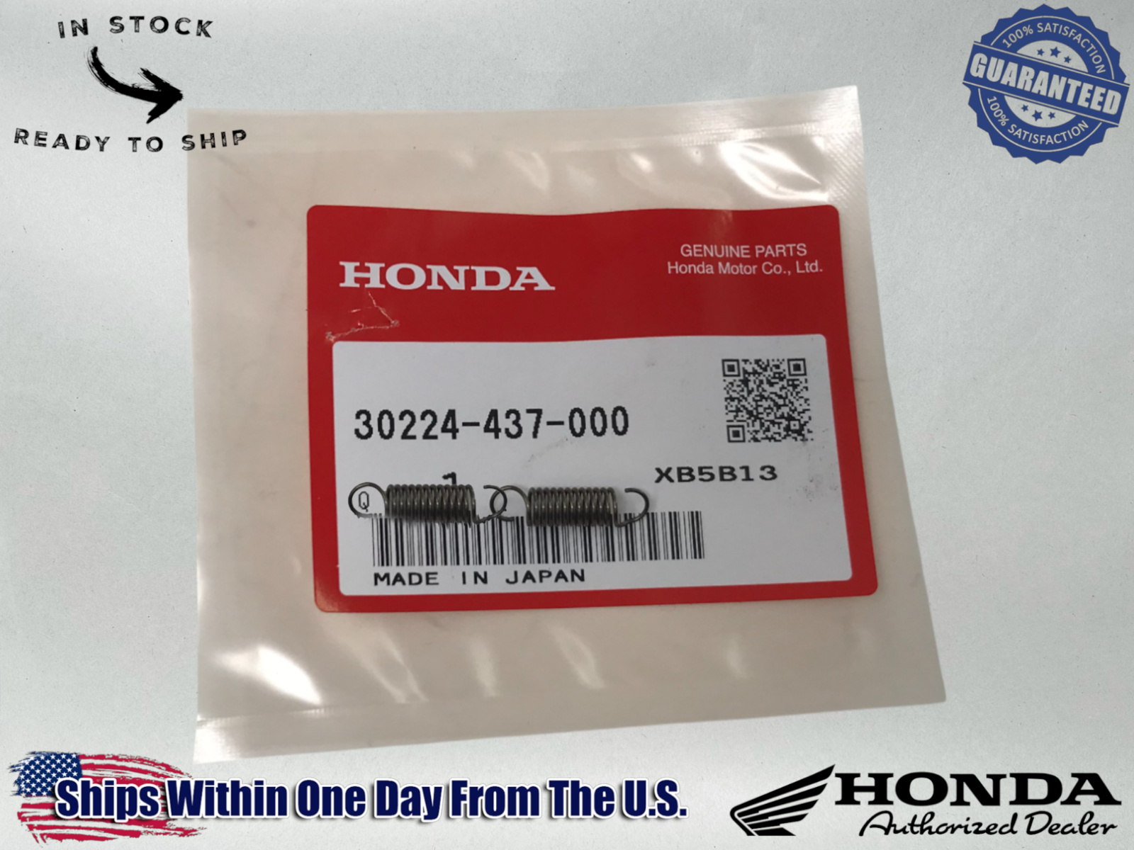 2 Honda OEM Spark Advancer Springs for Pulse Generator 125 185 200 30224-437-000