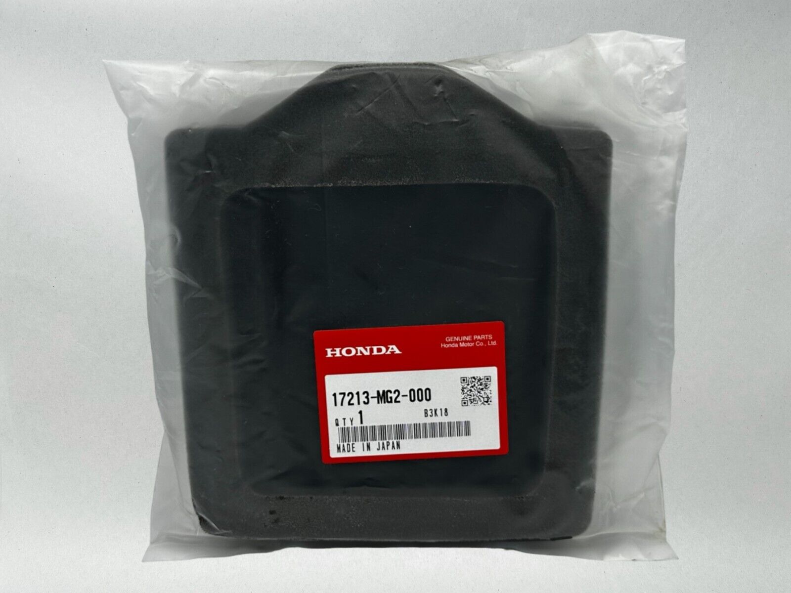 Honda Genuine OEM Authentic Air Filter 17213-MG2-000