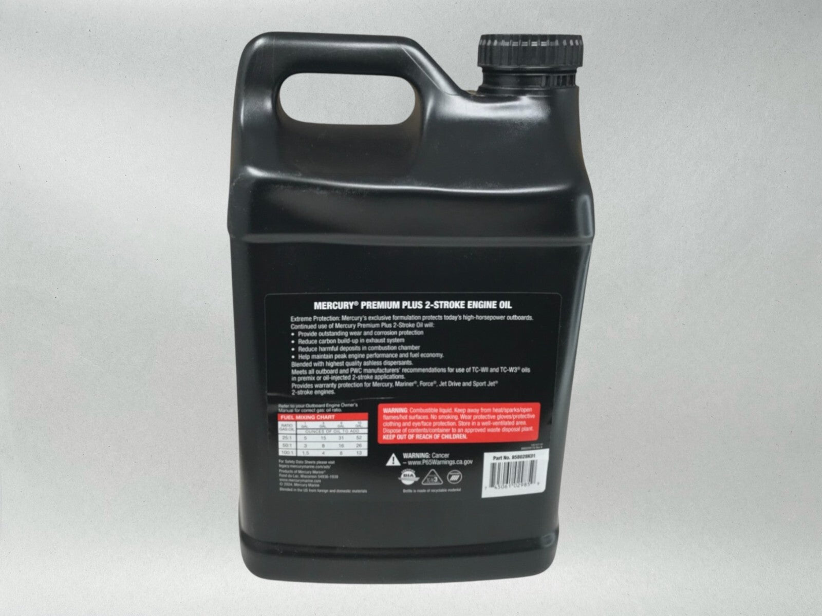 Mercury OEM DFI Direct Injection SS 2-Stroke Oil 2.5 Gallons 858028K01 2 Pack