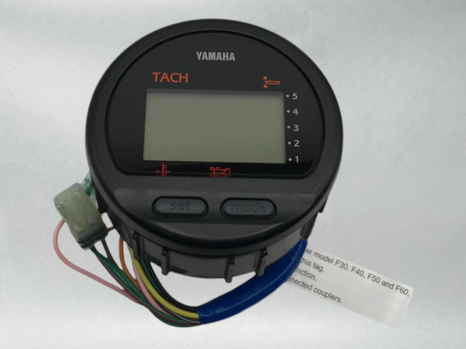 Yamaha Marine Tachometer Assembly, 6Y5-8350T-D1-00