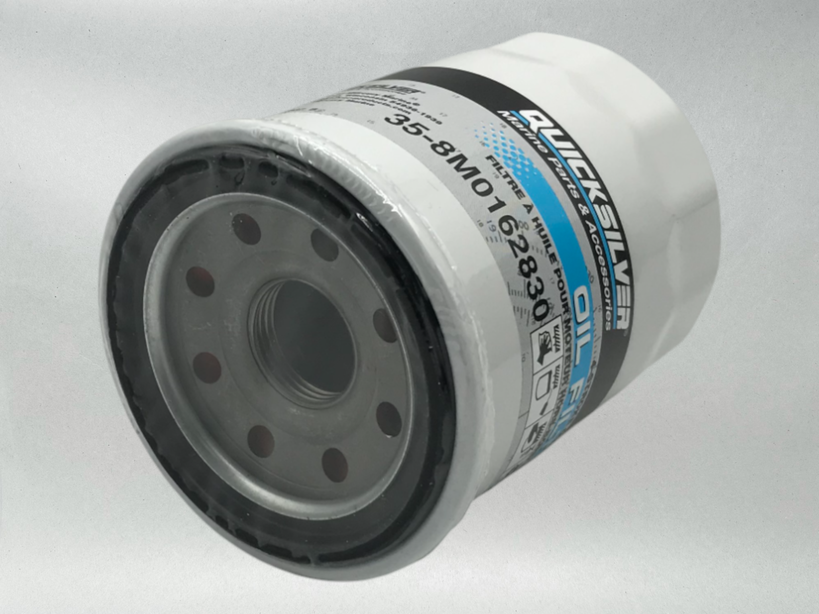 Quicksilver Genuine OEM Authentic Oil Filters 35-8M0162830 2 Pack