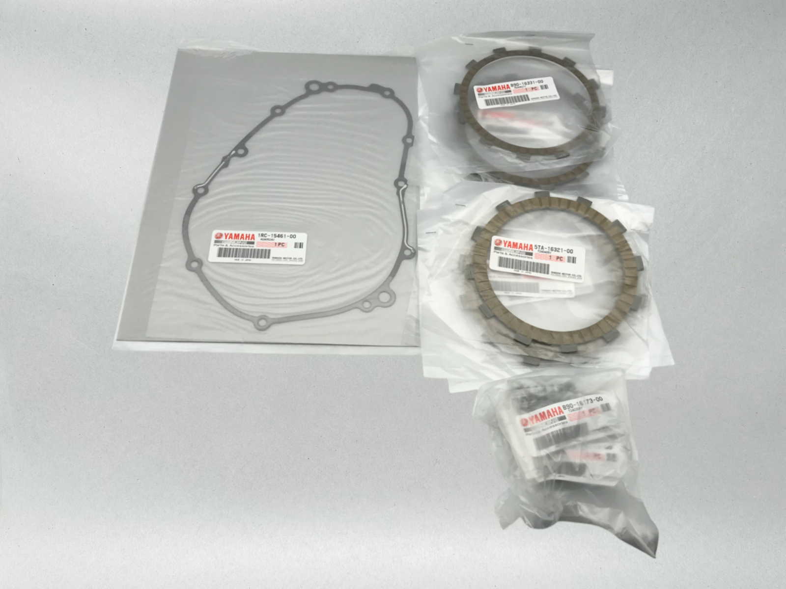 Yamaha Genuine OEM Authentic COMPLETE CLUTCH PLATE KIT B90-W001G-00-00
