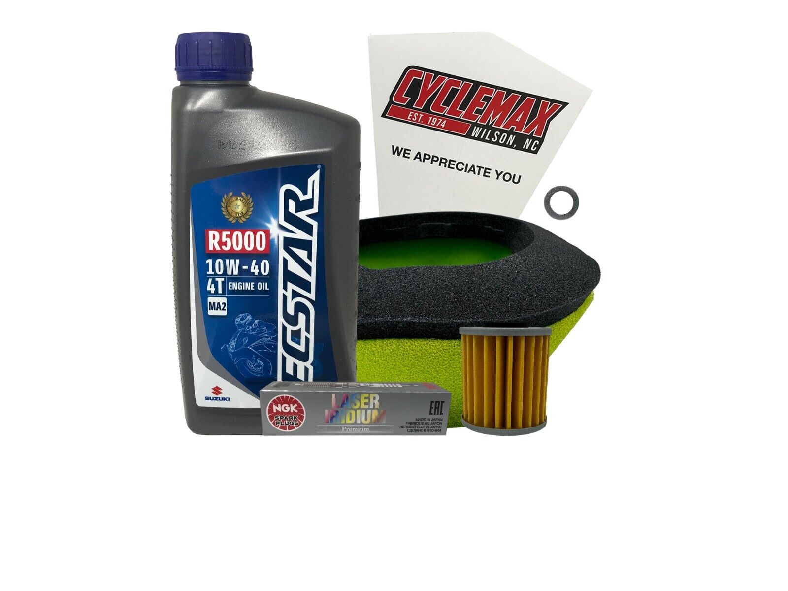 Cyclemax Standard Tune Up Kit w/ Spark Plug fits 2022-2024 Suzuki RM-Z250