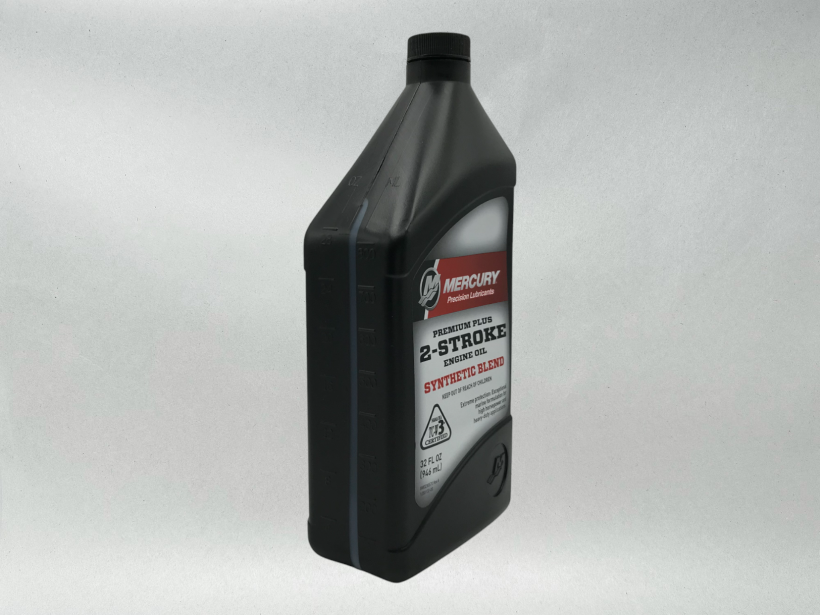 Mercury OEM Premium Plus 2-Stroke Semi Synthetic Oil Quarts 858026K01 2 Pack