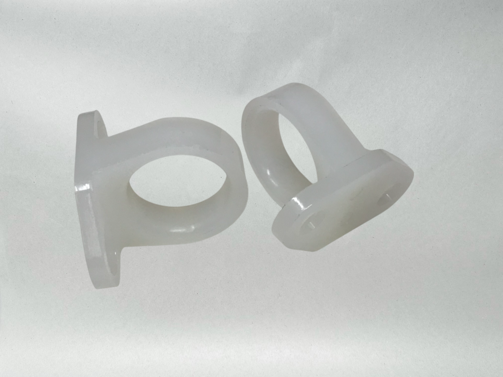 2 Kawasaki OEM CNC Rear Brake Line Hose Clamps KX80 KX85 KX125 KX250 13070-1144