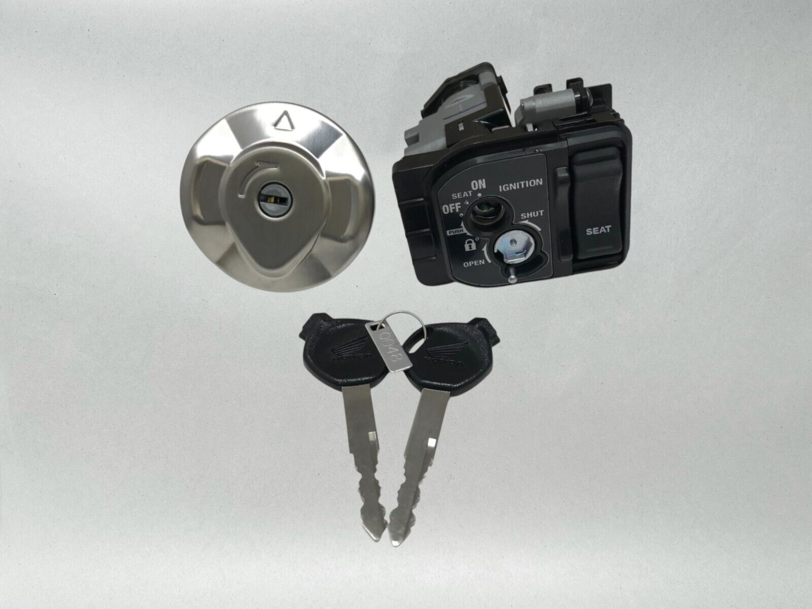 Honda Ignition Switch Lock Set 16+ NCW50 Keys Gas Cap Kit S282 35010-GJA-J02