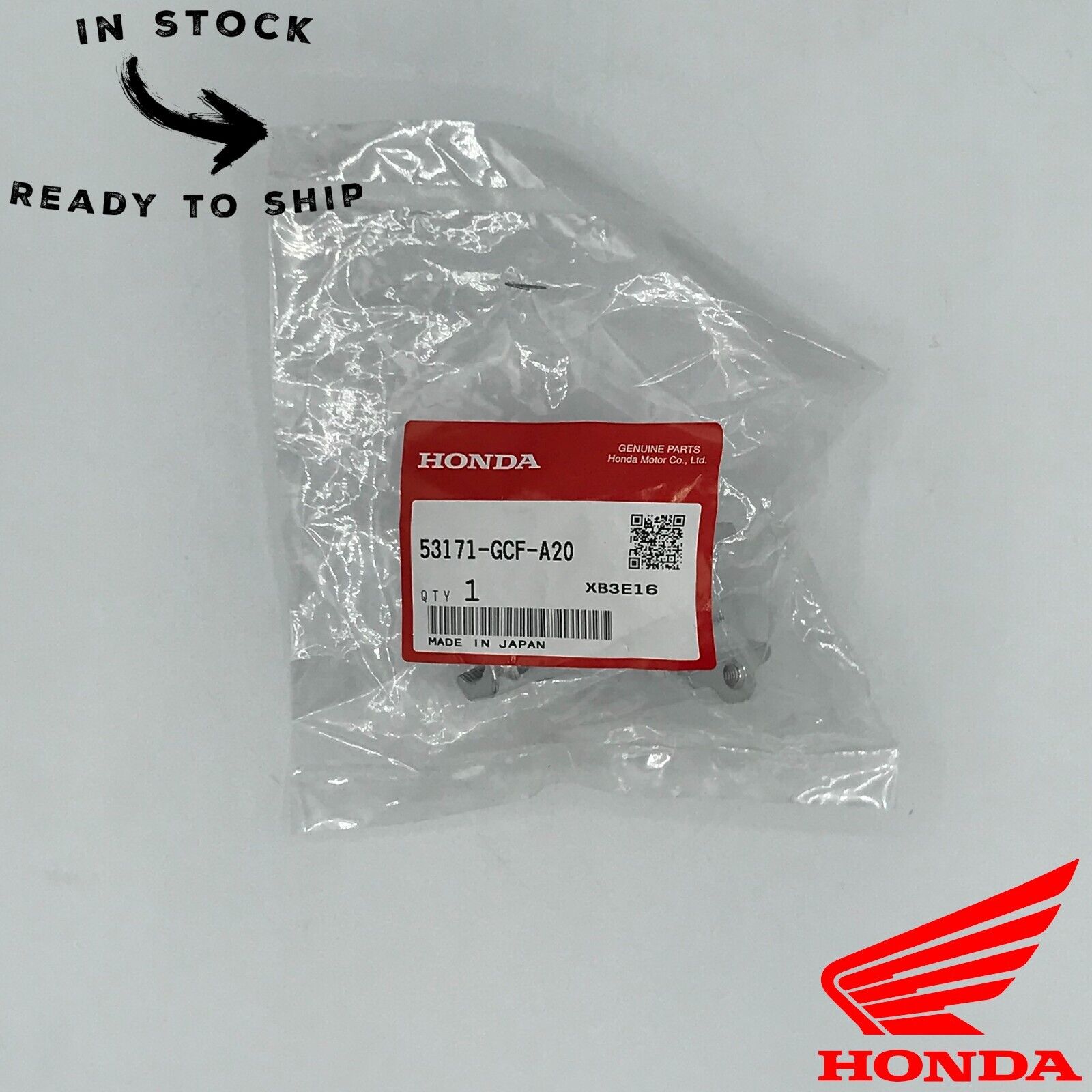 Genuine OEM Honda Front Brake Lever Perch Mount Bracket 53171-GCF-A20