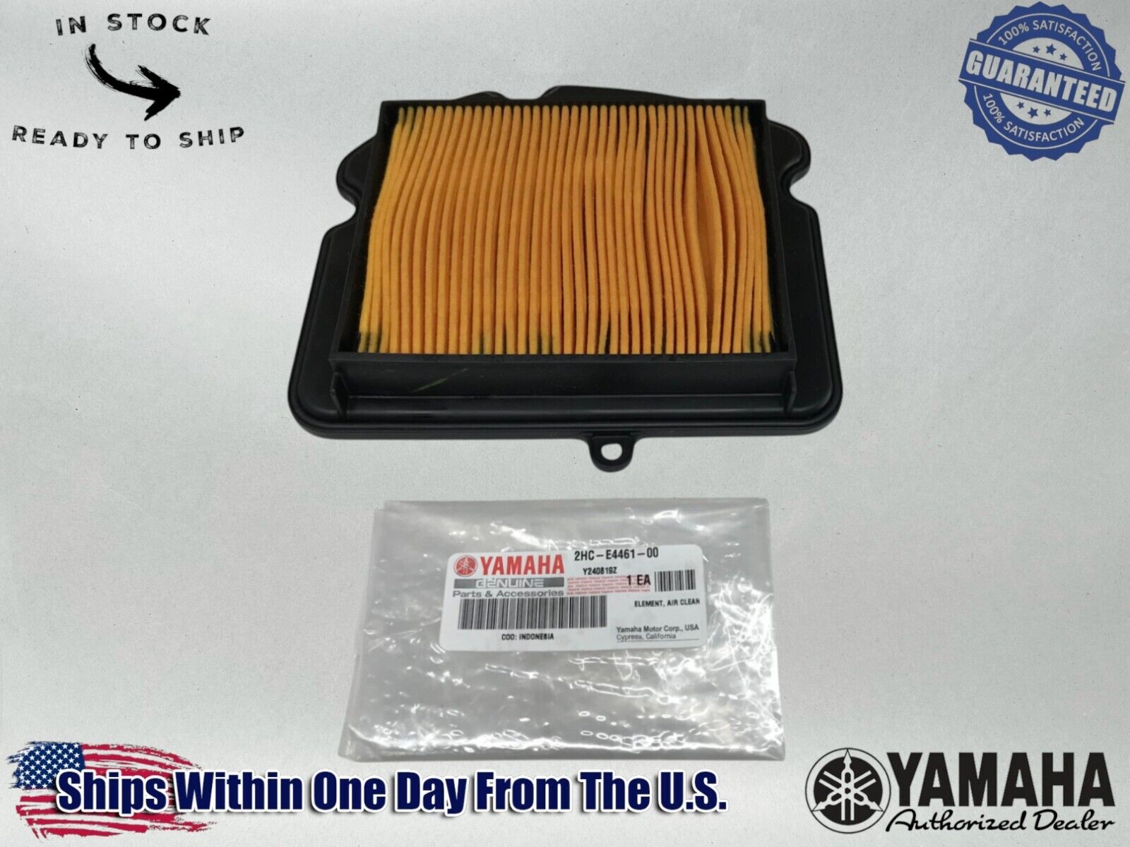 Yamaha Genuine OEM Authentic Air Filter for YXZ1000R UTV 2016 -23 2HC-E4461-00