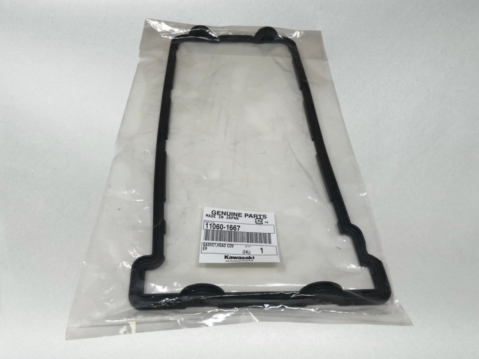 Kawasaki Genuine OEM 1995-08 NINJA ZX-6R ZZR600 HEAD COVER GASKET 11060-1667