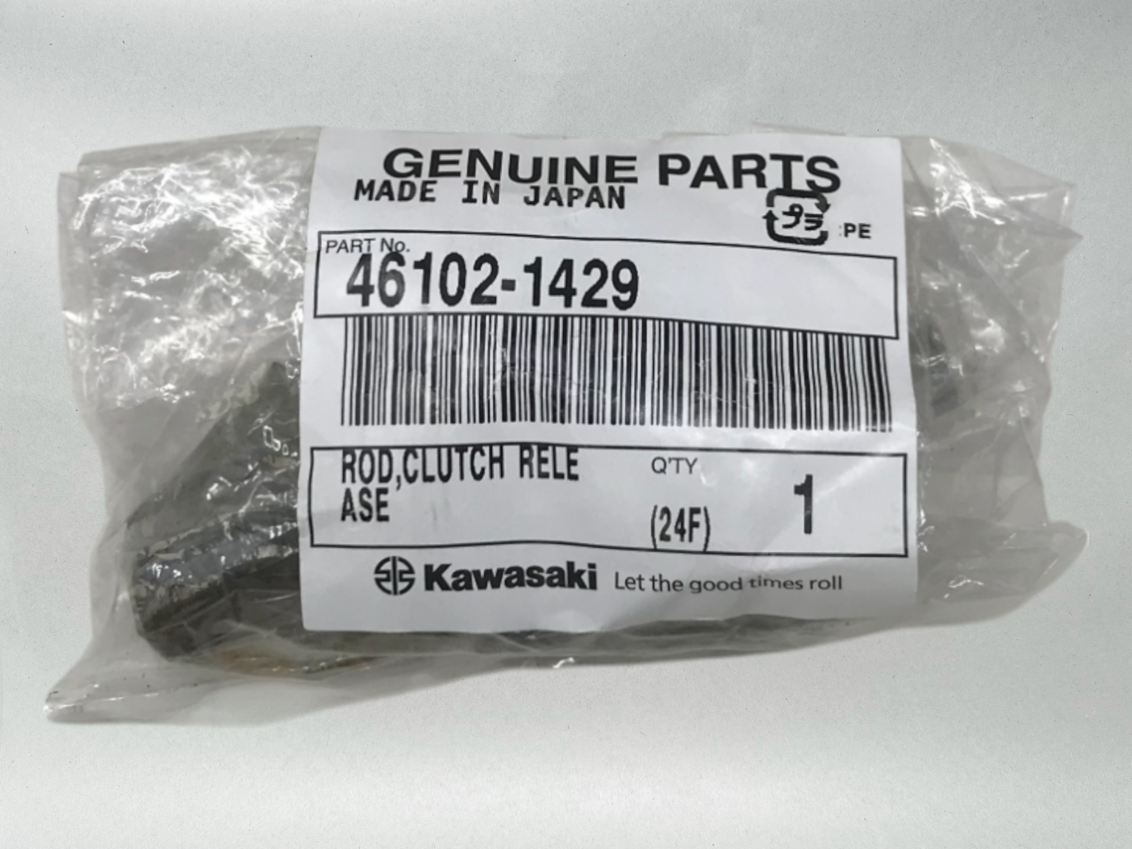 Kawasaki Genuine OEM 2000-05 NINJA ZX-12R CLUTCH RELEASE ROD 46102-1429