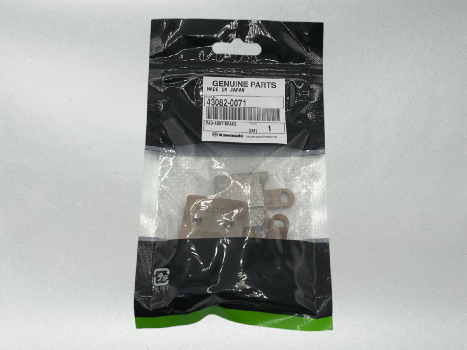 Kawasaki OEM 2006-11 CONCOURS 14 NINJA ZX-14R FRONT BRAKE PAD SET 43082-0071